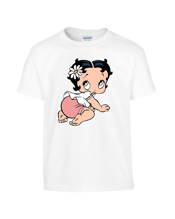 betty boop Fehér Gyerek Póló