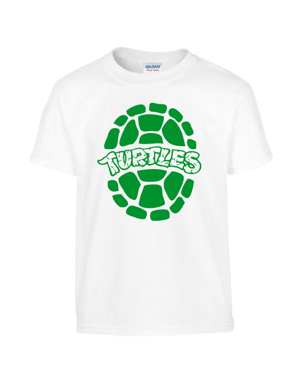 turtles teknőcök Fehér Gyerek Póló