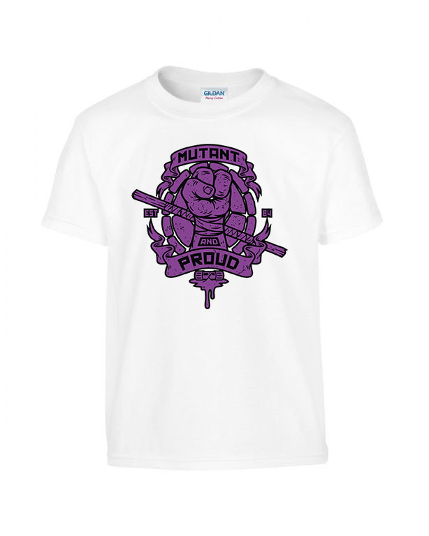 tini ninja teknőcök tmnt donatello Fehér Gyerek Póló