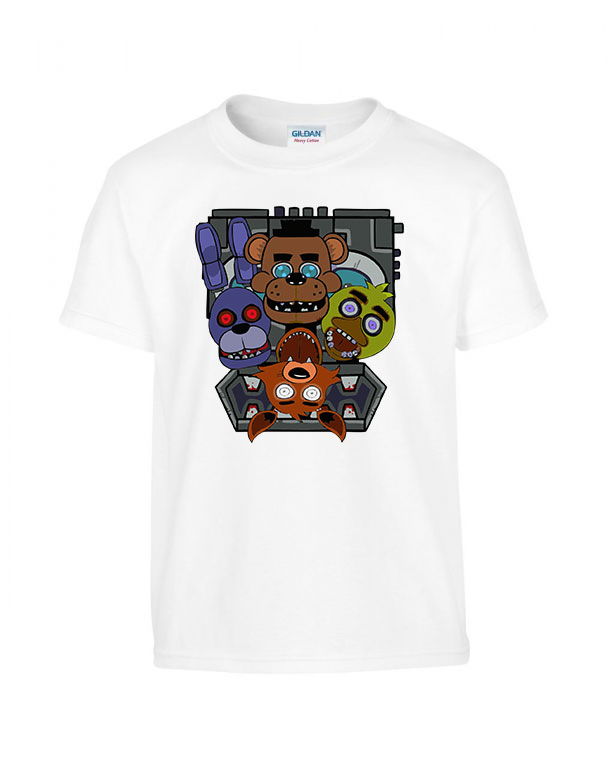 Five Nights At Freddy's Fehér Gyerek Póló