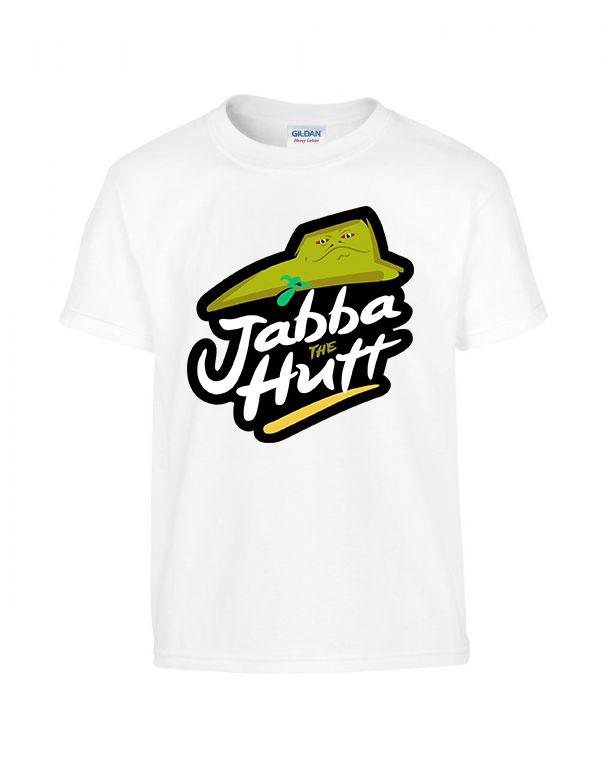 star wars jabba pizza hut Fehér Gyerek Póló