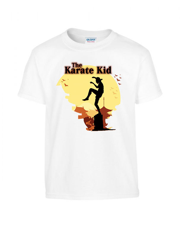 Karate Kölyök Karate Kid Fehér Gyerek Póló
