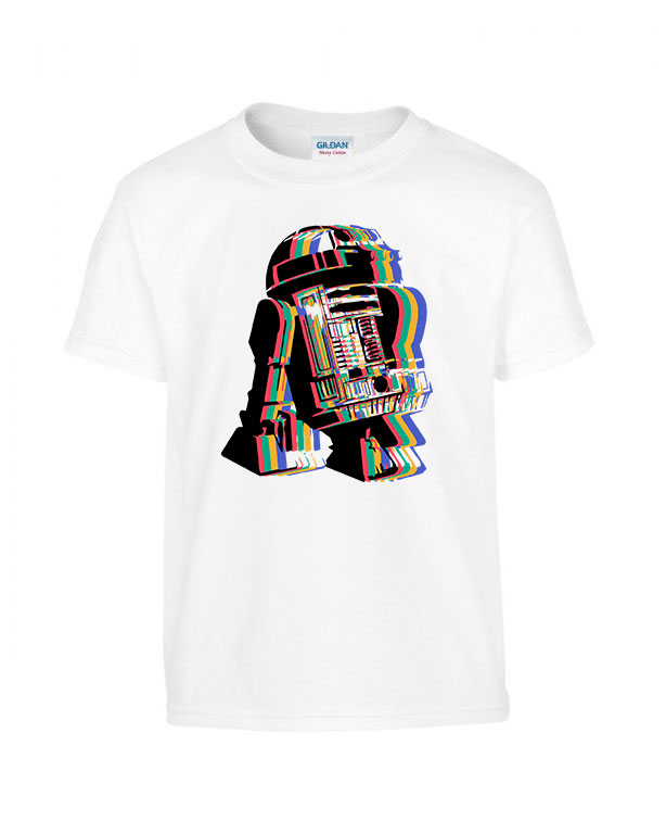 r2d2 star wars Fehér Gyerek Póló