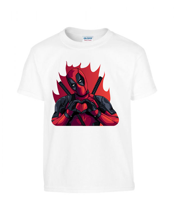 deadpool Fehér Gyerek Póló
