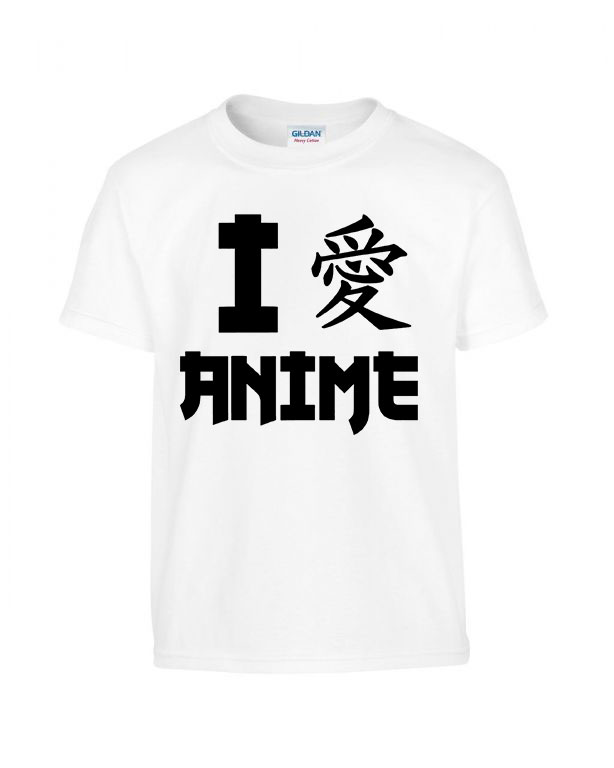 anime Fehér Gyerek Póló