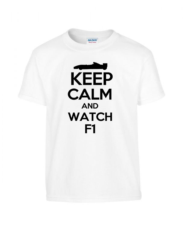 f1 forma 1 formula 1 Fehér Gyerek Póló