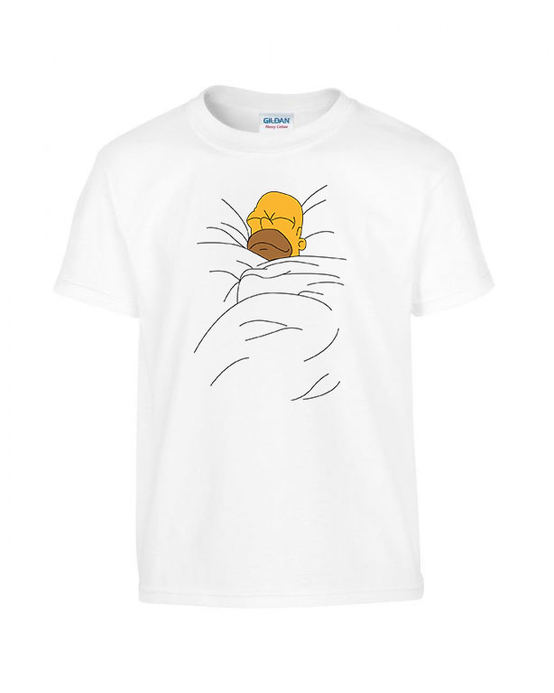 homer simpson Fehér Gyerek Póló