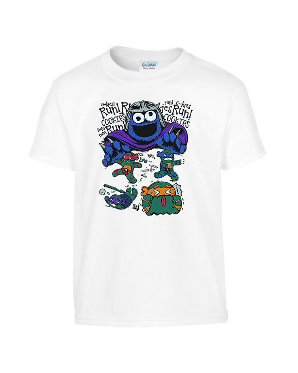 sütiszörny tini ninja Fehér Gyerek Póló