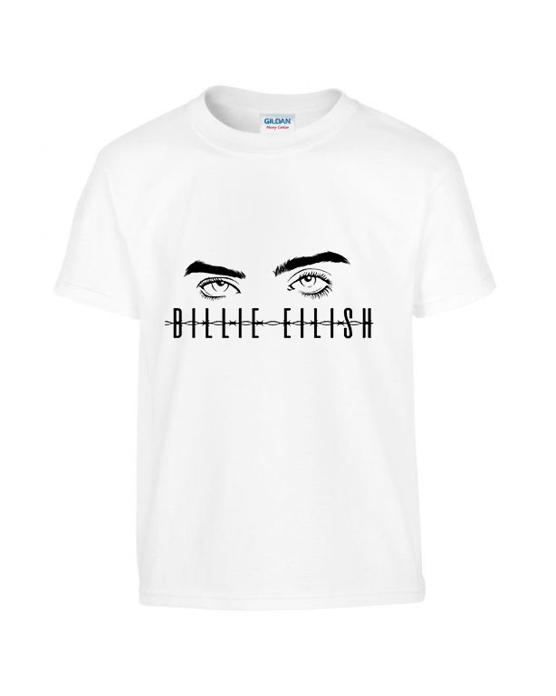 billie eilish Fehér Gyerek Póló