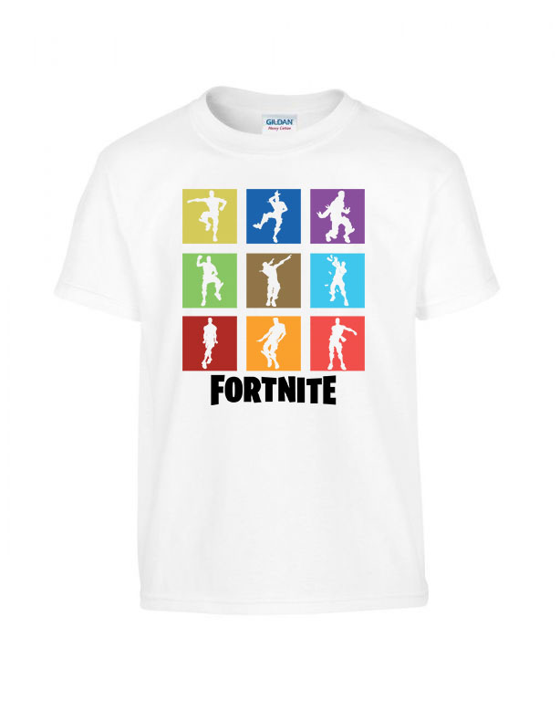 fortnite emotok Fehér Gyerek Póló