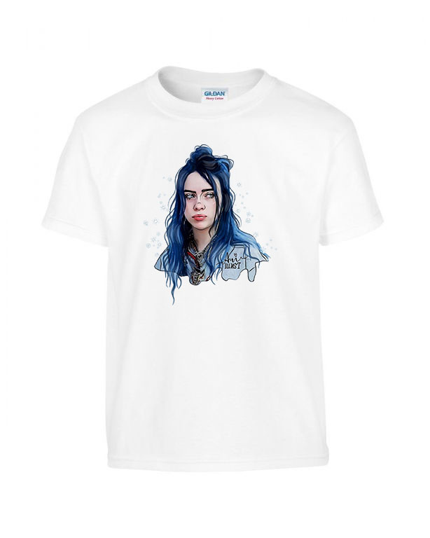 billie eilish Fehér Gyerek Póló