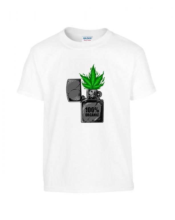 canabis cannabis kanabisz marihuána Fehér Gyerek Póló