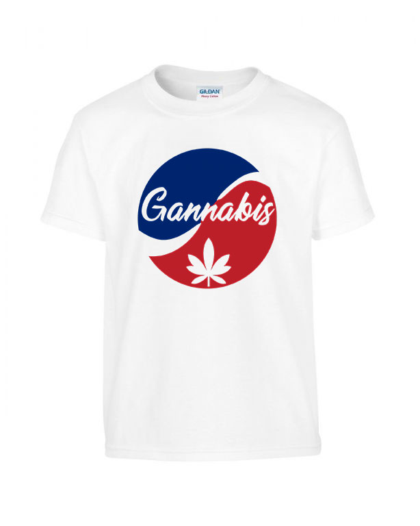 cannabis kanabisz  Fehér Gyerek Póló