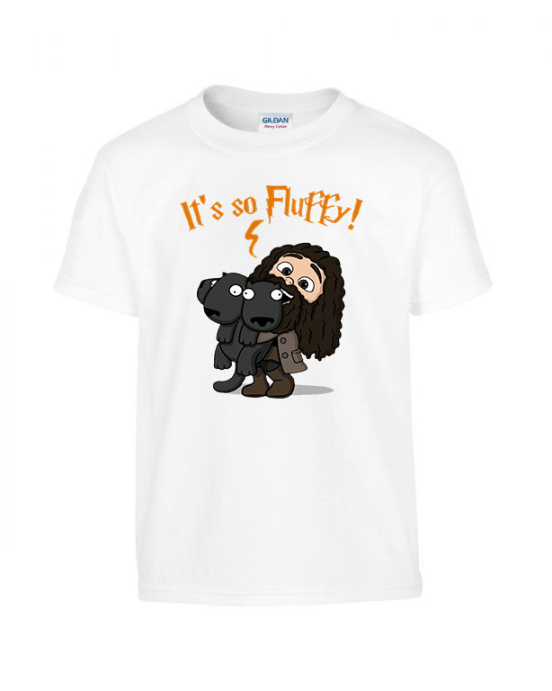 harry potter hagrid bolyhoska Fehér Gyerek Póló