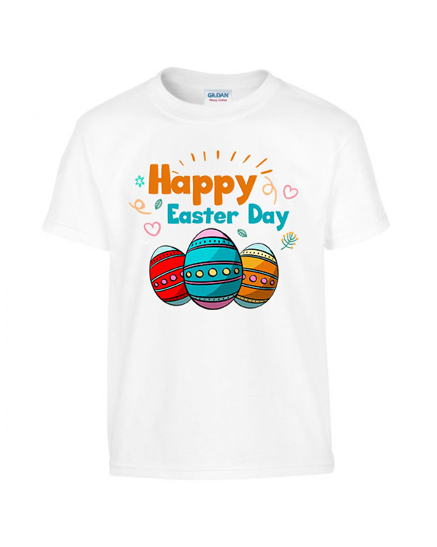 happy easter húsvét Fehér Gyerek Póló