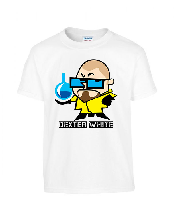 dexter breaking bad Fehér Gyerek Póló