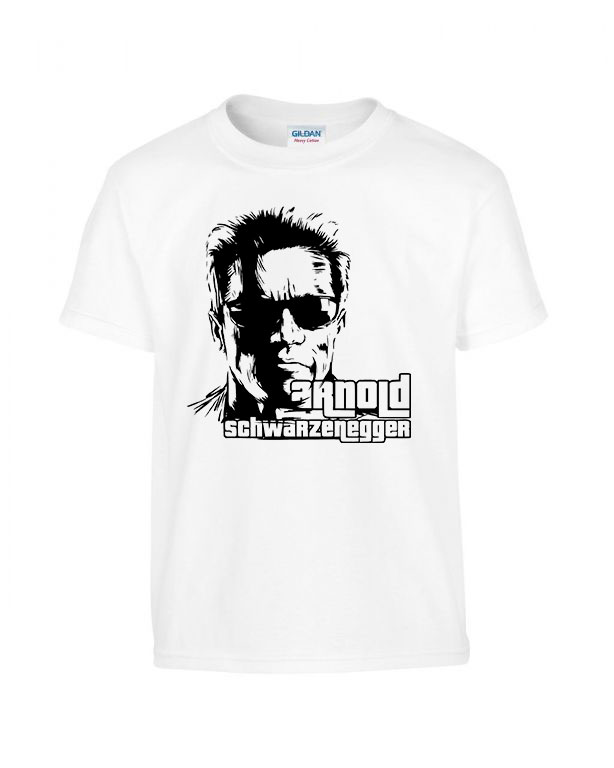 arnold schwarzenegger Fehér Gyerek Póló