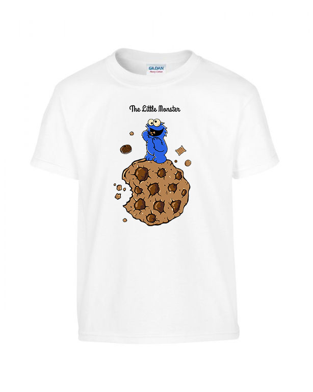 sütiszörny cookie monster Fehér Gyerek Póló