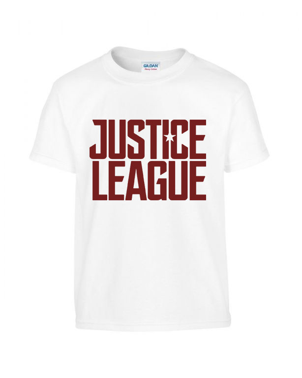 justice league Fehér Gyerek Póló