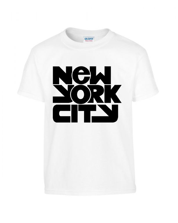 new york city Fehér Gyerek Póló