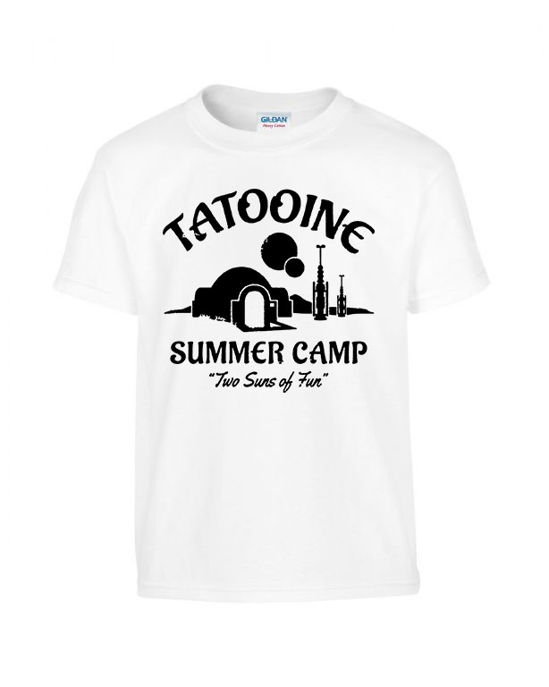 tatooine star wars Fehér Gyerek Póló