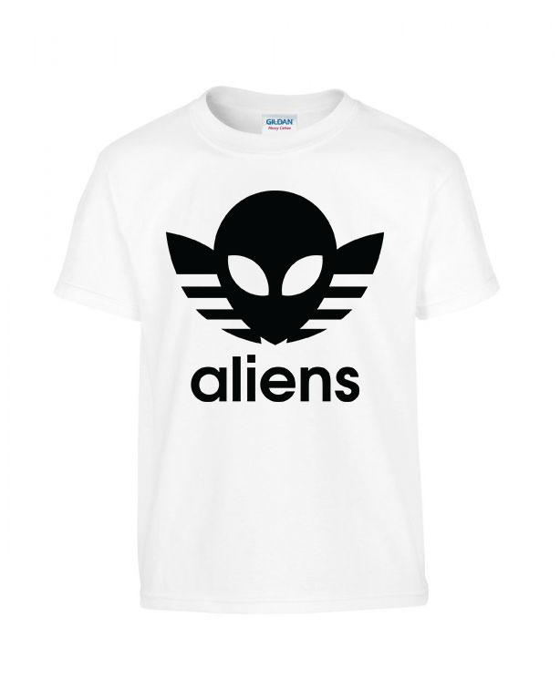 ufo aliens Fehér Gyerek Póló