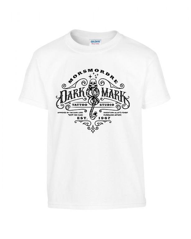 dark mark harry potter Fehér Gyerek Póló