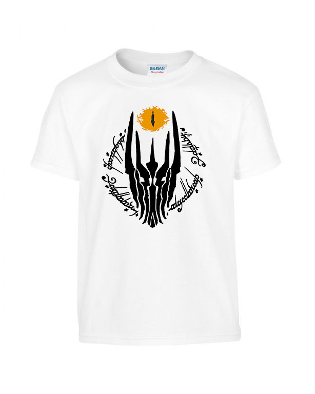 gyűrűk ura mordor szauron Fehér Gyerek Póló