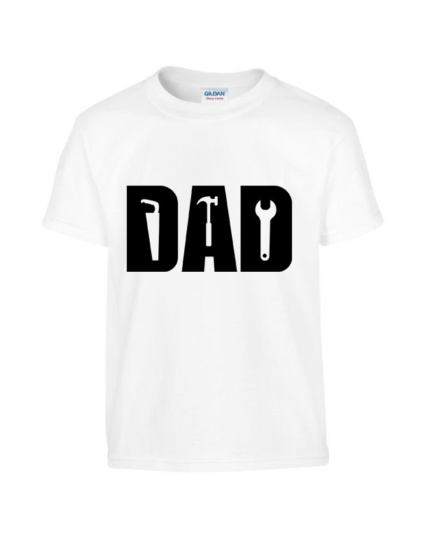 apa apáknak apák napja dad Fehér Gyerek Póló