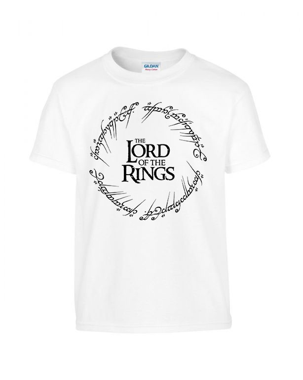 gyűrűk ura the lord of the rings Fehér Gyerek Póló