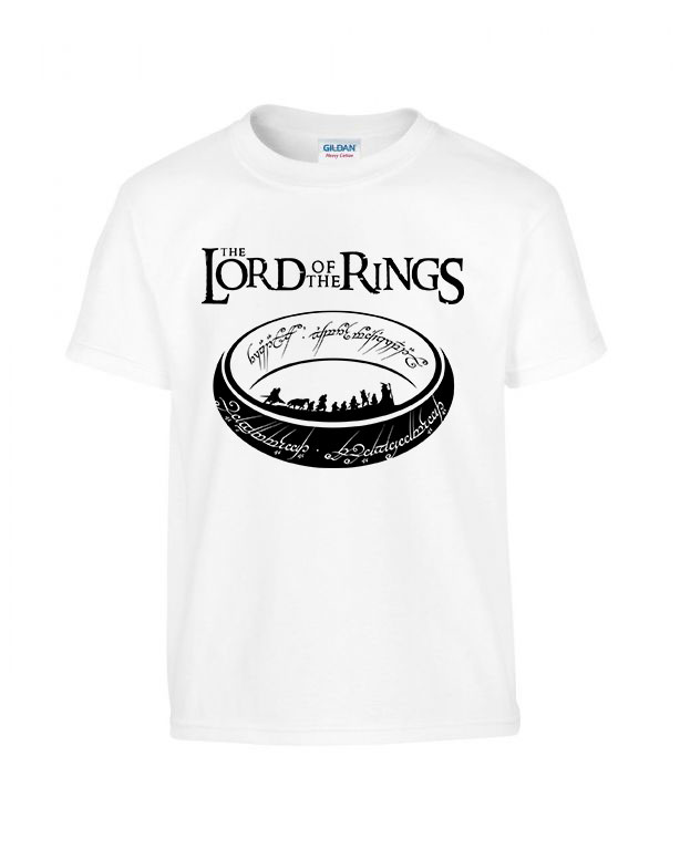 the lord of the rings gyűrűk ura Fehér Gyerek Póló