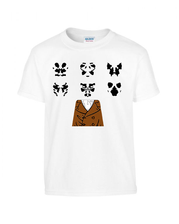 Rorschach watchmen Fehér Gyerek Póló