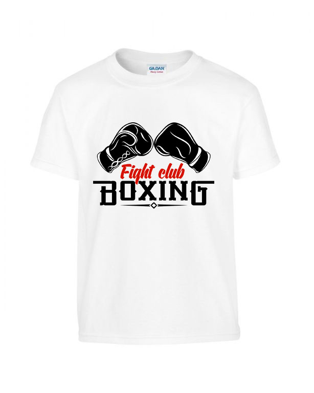 box boxing Fehér Gyerek Póló