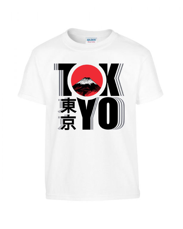 tokyo japán japan Fehér Gyerek Póló