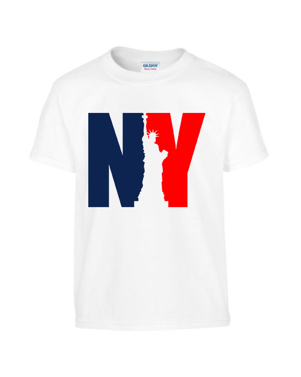 new york city Fehér Gyerek Póló