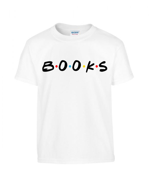 olvasás könyvek books Fehér Gyerek Póló
