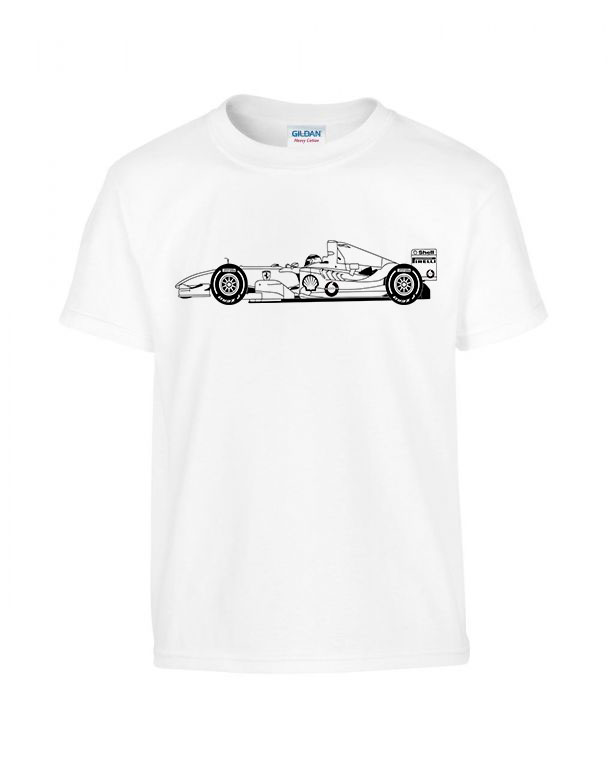 forma 1 f1 formula 1 Fehér Gyerek Póló