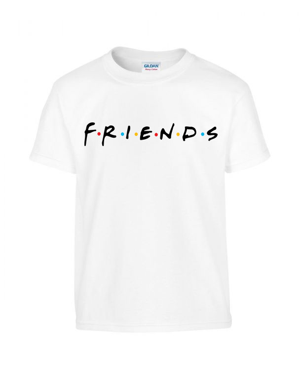 friends jóbarátok Fehér Gyerek Póló