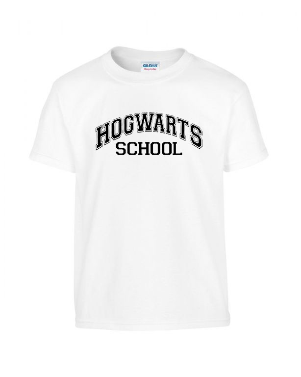harry potter roxfort hogwarts Fehér Gyerek Póló